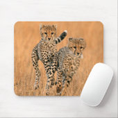 Tapis De Souris Running Young Cheetahs (Avec souris)