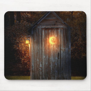 Tapis De Souris Rural - Cabinet d'aisance - Faire ses besoins