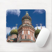Tapis De Souris Russie, Moscou, place Rouge. St. Basil's 2 (Avec souris)