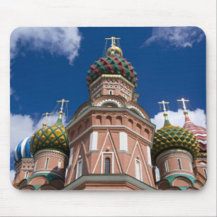 Tapis De Souris Russie, Moscou, place Rouge. St. Basil's 2