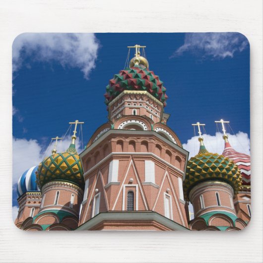 Tapis De Souris Russie, Moscou, place Rouge. St. Basil's 2 (Devant)