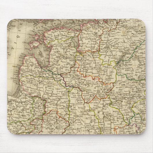 Tapis De Souris Russie occidentale, Pologne (Devant)