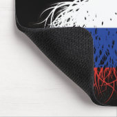 Tapis De Souris Russie Russie Canada drapeau des racines de l'arbr (Coin)