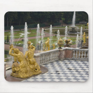 Tapis De Souris Russie, St. Petersbourg, Peterhoff (aussi appelé