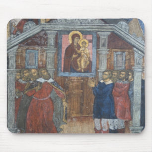 Tapis De Souris Russie, Yaroslavl, fresque dans la cathédrale de S
