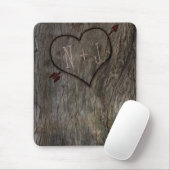 Tapis de souris rustique de campagne avec arbre + (Avec souris)