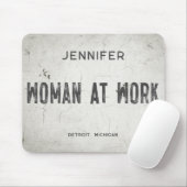 Tapis De Souris Rustique Moderne Industrielle Agritourisme Nom de  (Avec souris)