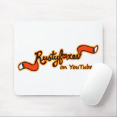 Tapis De Souris Rustyfoxes sur la couleur Mousepad personnalisable (Avec souris)