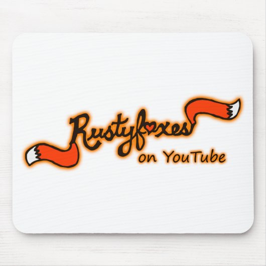 Tapis De Souris Rustyfoxes sur la couleur Mousepad personnalisable (Devant)
