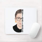 Tapis De Souris Ruth Bader Ginsburg, célèbre RBG, célèbre (Avec souris)