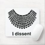 Tapis De Souris Ruth Bader Ginsburg I Disidence RBG Coller<br><div class="desc">Représenter le célèbre RBG avec le collier signature de Ruth Bader Ginsburg et le pavé de souris "I dissent". Coller et lettrage sont dessinés à la main pour ajouter un peu de fantaisie à votre progrès en matière de droits de l'homme.</div>