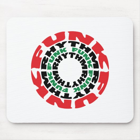 Tapis De Souris Rythme funk Funk Rhythme funk (Devant)