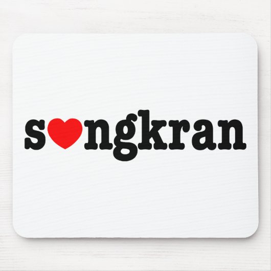Tapis De Souris s (gkran ~ Heart Love) Songkran (Devant)