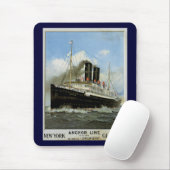 Tapis De Souris S.S. Caledonia - New York à et de Glasgow (Avec souris)