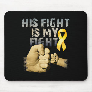 Tapis De Souris Sa Lutte Est Ma Lutte Contre Le Cancer De L'Enfanc
