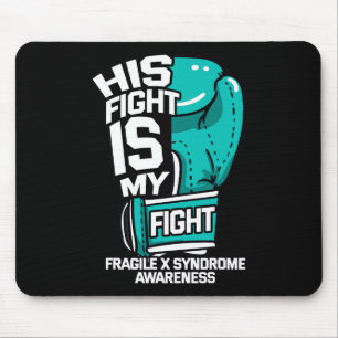 Tapis De Souris Sa Lutte Est Ma Lutte Fragile Contre Le Syndrome X
