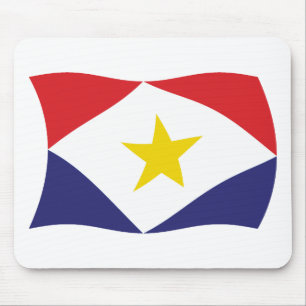 Tapis de souris Saba Flag