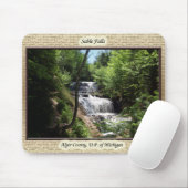 Tapis De Souris Sable Falls encadré mousepad (Avec souris)