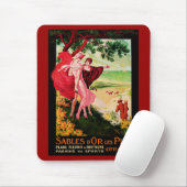 Tapis De Souris Sables d'Or Les Pins (Avec souris)