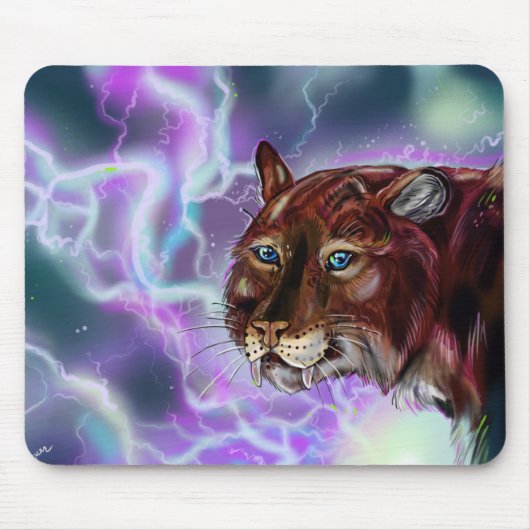 Tapis De Souris Sabre d'éclairage statique par tempête (Devant)