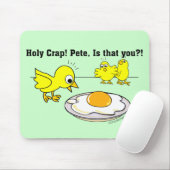 Tapis De Souris Sacrée merde ! Pete, c'est toi ? (Avec souris)