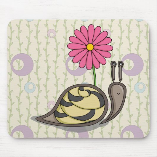 Tapis de souris Sadie l'escargot (Devant)