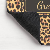 Tapis De Souris Safari Jungle Imprimer Cheetah Mousepad (Coin)
