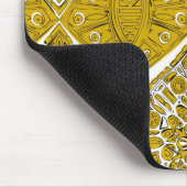 Tapis De Souris saffreya ocre (Coin)