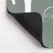 Tapis De Souris Sage de calligraphie de fenêtre gothique minimalis (Coin)