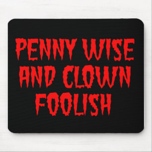 Tapis De Souris Sage en sous et fou de clown