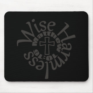 Tapis De Souris Sage Et Sans Préjudice - Écritures De Sagesse Divi