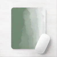 Tapis de bureau uni vert sauge, tapis de souris couleur