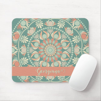 Tapis De Souris Sage rétro et Mandala de sable personnalisé