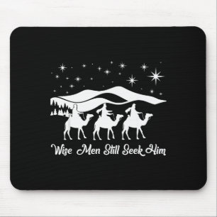 Tapis De Souris Sages Cherchent Encore Lui Noël Chrétien Jésus