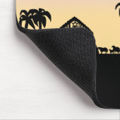 Tapis De Souris Sages de silhouette de nativité sur l'horizon (Coin)