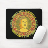 Tapis De Souris Sagesse de Bouddha (Avec souris)