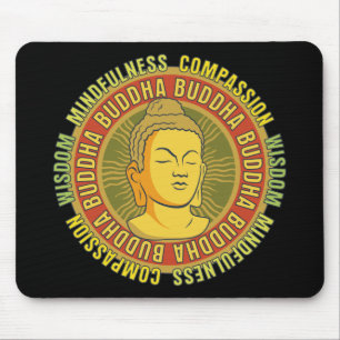 Tapis De Souris Sagesse de Bouddha