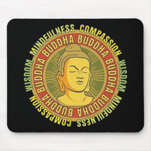 Tapis De Souris Sagesse de Bouddha (Devant)