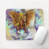Tapis De Souris Sagesse d'un Pegasus, mousepad (Avec souris)