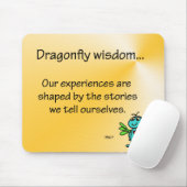 Tapis De Souris Sagesse et histoires de libellule (Avec souris)