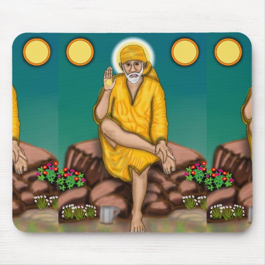 Tapis De Souris Sai Baba Souris (Devant)