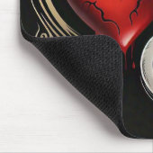 Tapis De Souris "Saigner pour l'amour" (Coin)