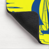 Tapis De Souris "sailing" Graphic art Mousepad (Coin)