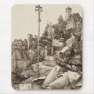 Tapis De Souris Saint Anthony Lecture par Albrecht Durer