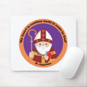 Tapis De Souris Saint Augustin d'Hippone (Avec souris)