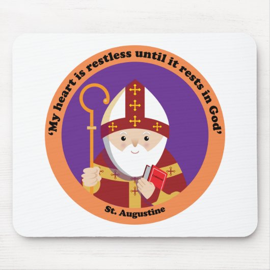Tapis De Souris Saint Augustin d'Hippone (Devant)