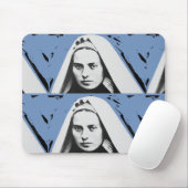 TAPIS DE SOURIS SAINT BERNADETTE SOUBIROUS (Avec souris)