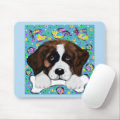 Tapis De Souris Saint Bernard (Avec souris)