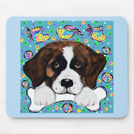 Tapis De Souris Saint Bernard (Devant)