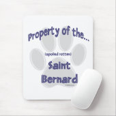 Tapis De Souris Saint Bernard (Avec souris)
